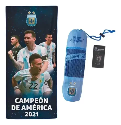 Producto - Seleccion Argentina Toallon Secado Rapido 2
