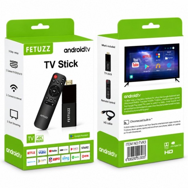 Producto - TV BOX STICK 4K TVR3