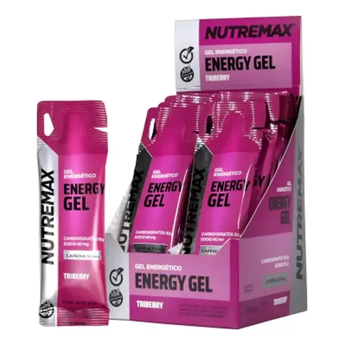 Producto - Energy Gel 42 gr X12unidades CON CAFEINA Nutremax