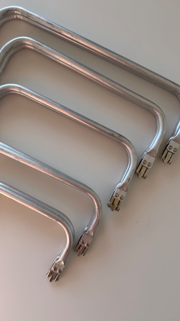 Producto - Asa boca de pez (aluminio rectangular) - 1