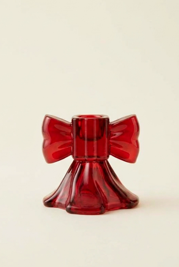Producto - Portavela bow Vidrio