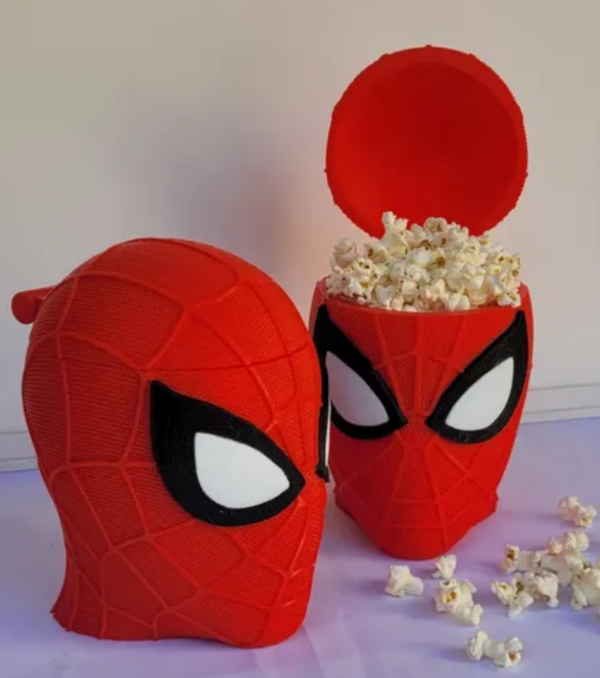 Producto - Pochoclera y Vaso 3D Spiderman - 2