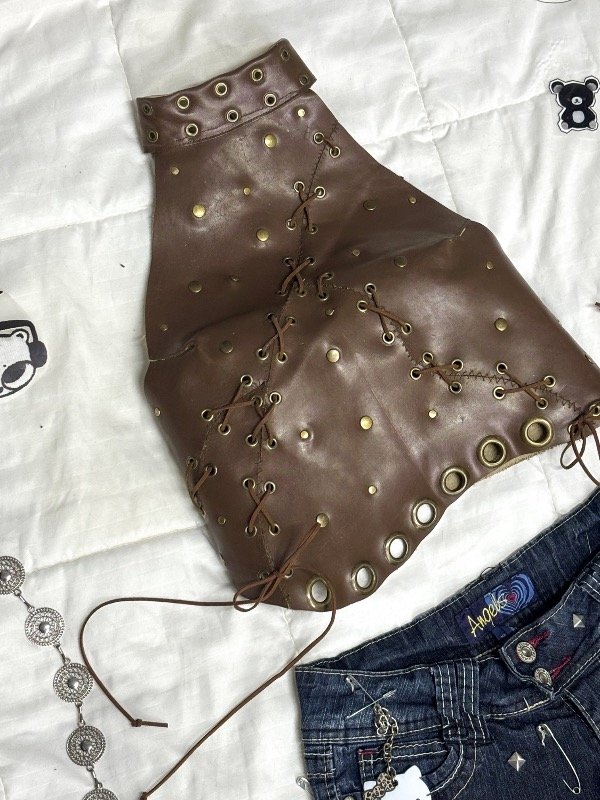 Producto - Leather Top Boho
