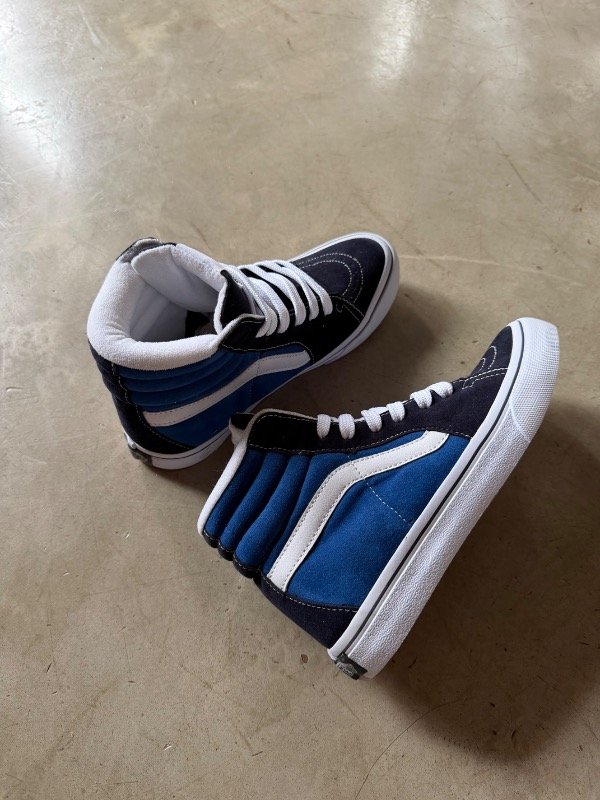 Producto - Vans old skool hi Blue - 5