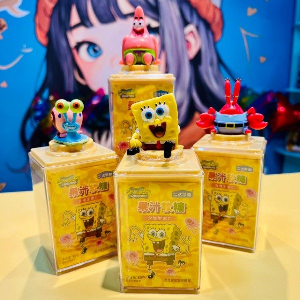 Producto - CAJA BOB ESPONJA MALVAVISCOS