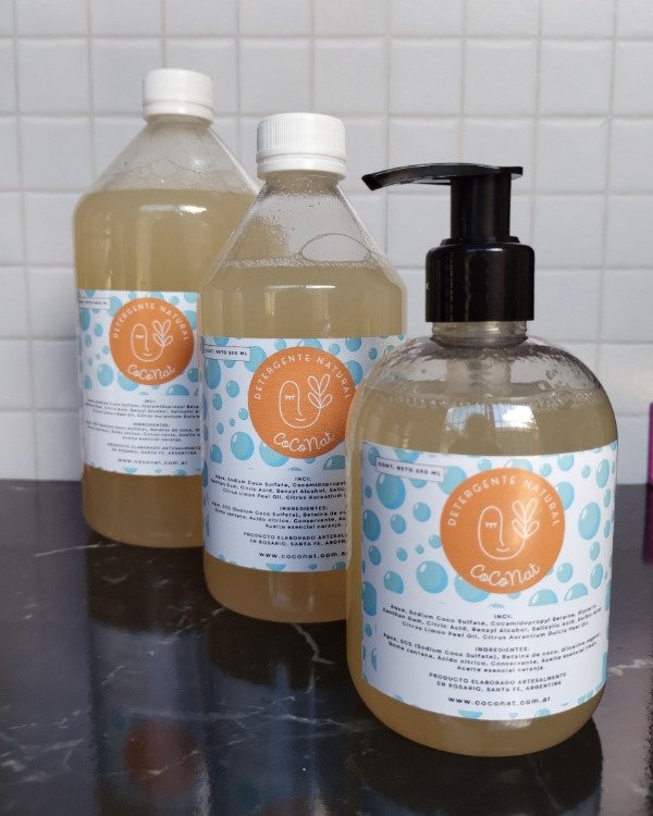 Producto - DETERGENTE NATURAL PARA VAJILLAS COCONAT
