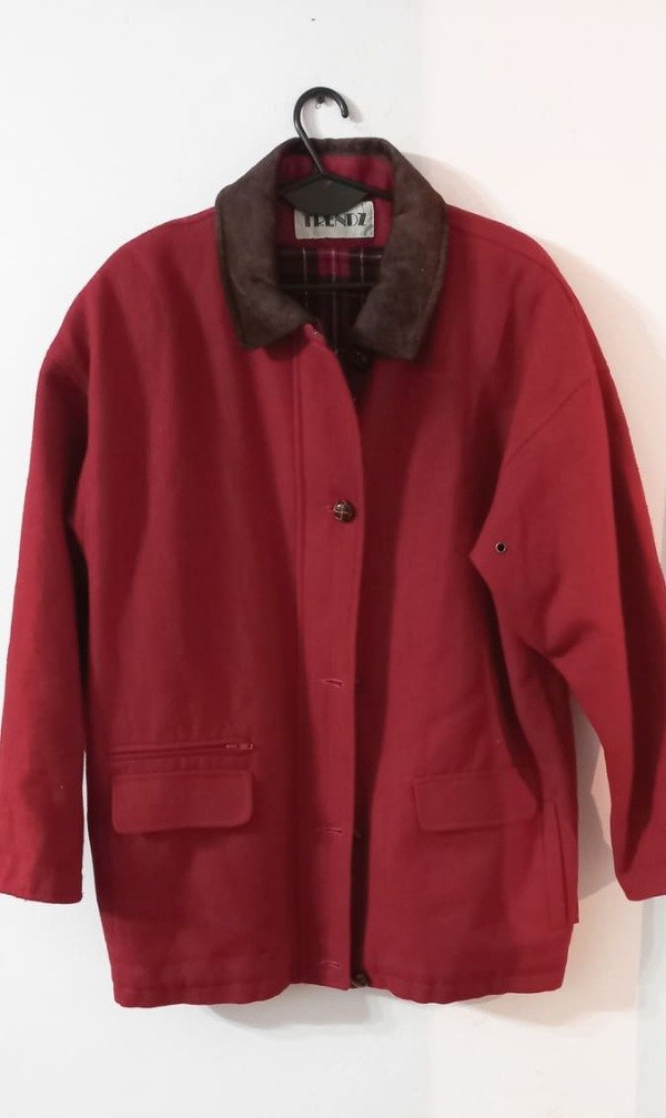 Producto - Tapado de Paño Rojo