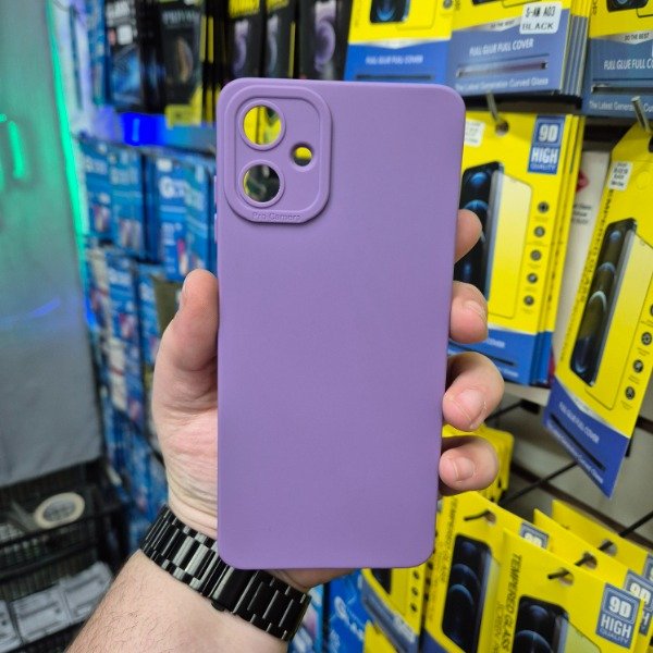 Producto - Silicone Case TPU Violeta - Samsung A06