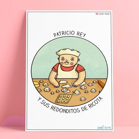 Producto - STICKER 52: PATRICIO REY Y SUS REDONDITOS DE RICOTA II - COLECCIÓN MÚSICA