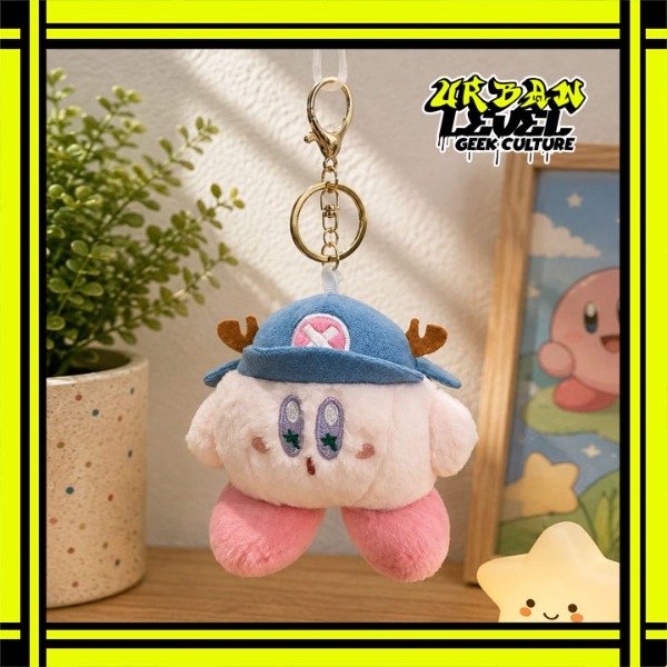 Producto - Llavero Peluche Kirby con Gorro de Chopper
