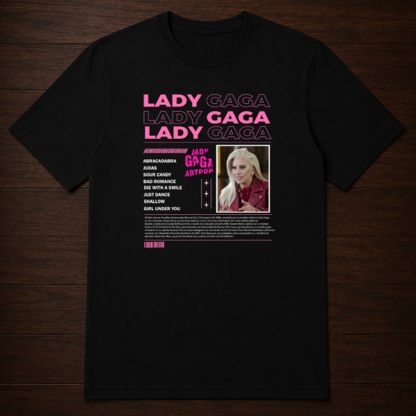 Producto - Remera - Lady Gaga - 0