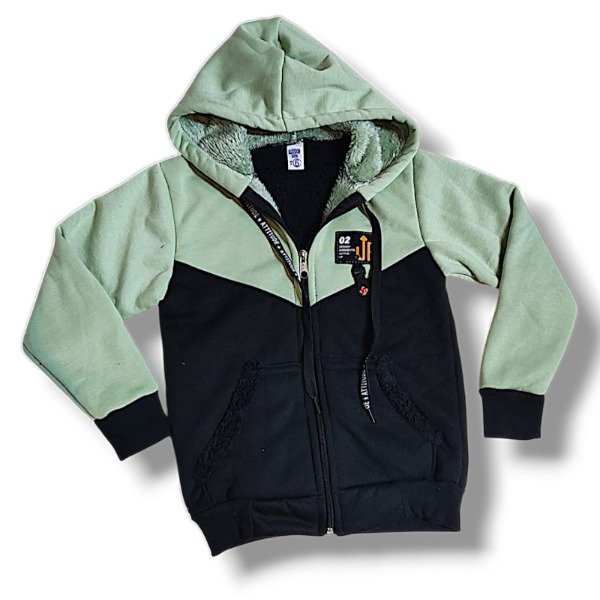 Producto - CAMPERA DE JERSEY CON BIFAZ EN EL INTERIOR