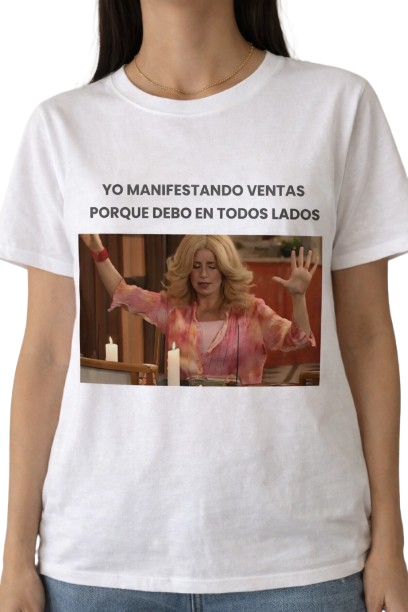 Producto - Remera manifestando ventas
