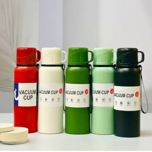 Producto - Botella Termica  de acero 500 ml tapa taza