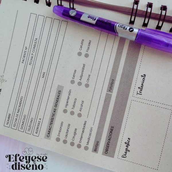 Producto - Agenda Profesional para Estética A5 Perpetua - 3