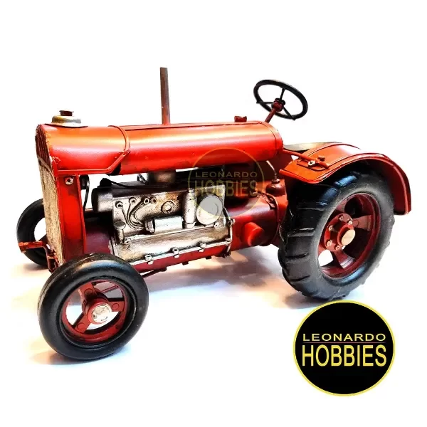 Producto - Tractor Agrícola Rojo de Metal VD-005