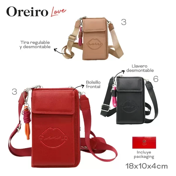 Producto - Porta Celular LAS OREIRO LOVE 20P-28619