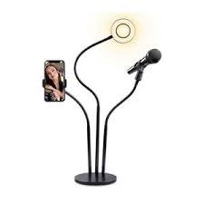 Producto - ARO LED + SOPORTE Y MICROFONo C/BASE