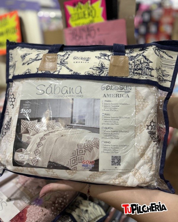 Producto - SÁBANAS GOLDUN QUEEN