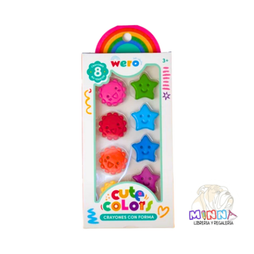 Producto - Crayones con forma Wero