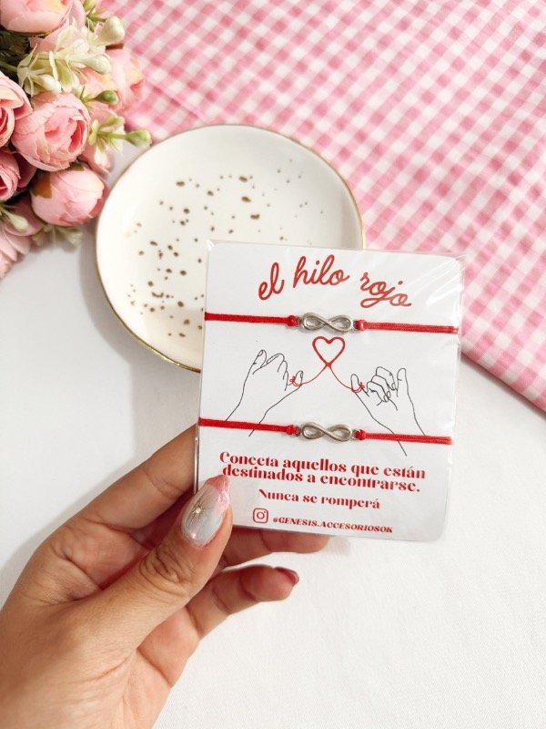 Producto - Pulseras Infinito Rojas