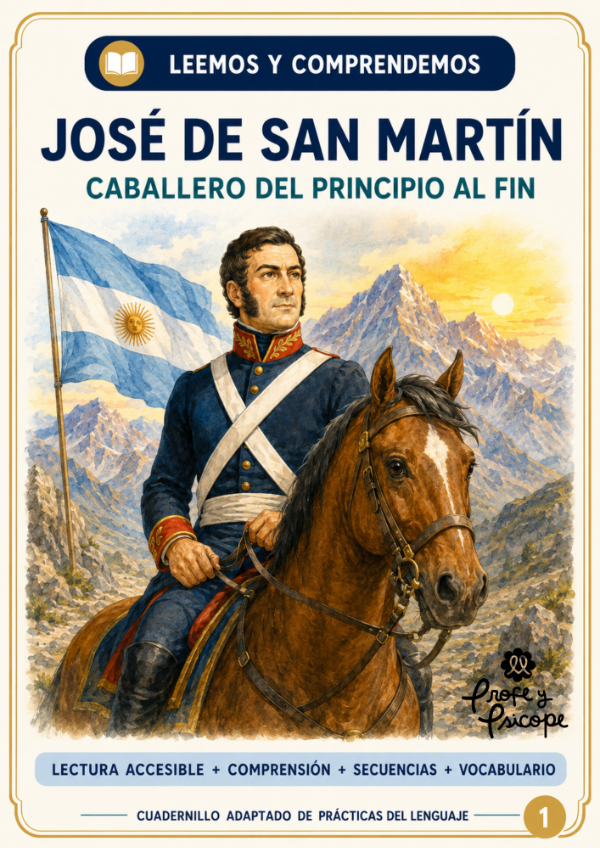 Producto - JOSÉ DE SAN MARTÍN: CABALLERO DEL PRINCIPIO AL FIN