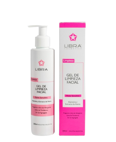 Producto - GEL LIMPIEZA FACIAL PIELES SENSIBLES LIBRA