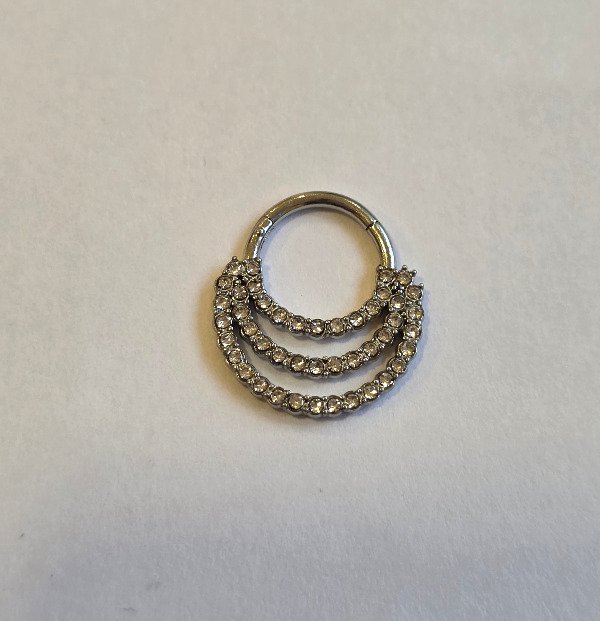 Producto - Clicker triple hilera strass