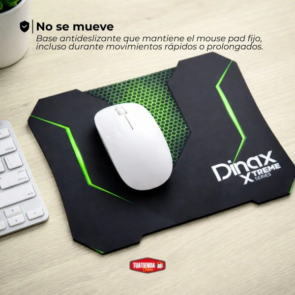 Producto - Mouse Pad Dinax Escritorio Gamer Antideslizante 22x18cm