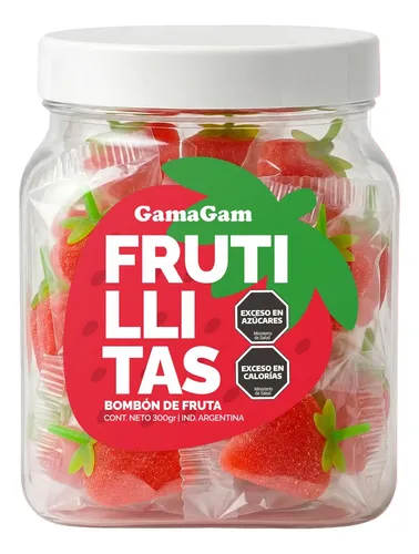 Producto - FRUTILLITAS GAMAGAM POTE 300gr