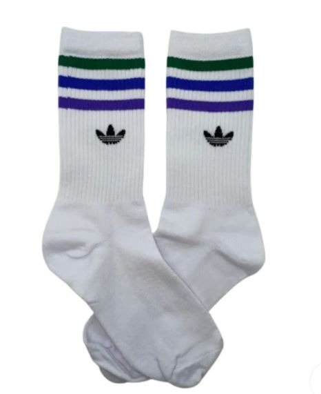 Producto - Media Adidas verde/azul/violeta