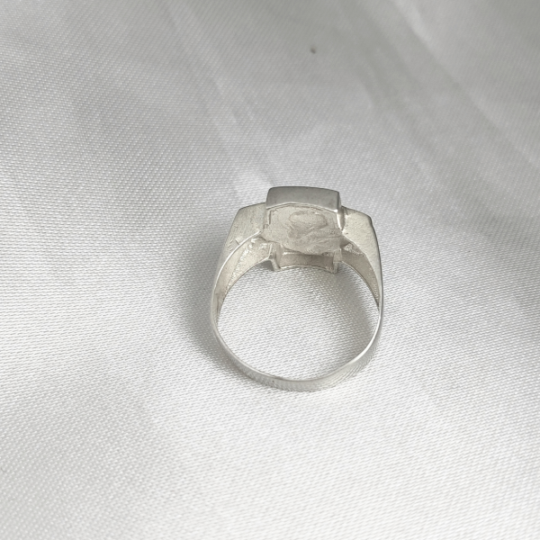 Producto - Anillo Cruz del equilibrio y San Benito Plata y Oro - 2