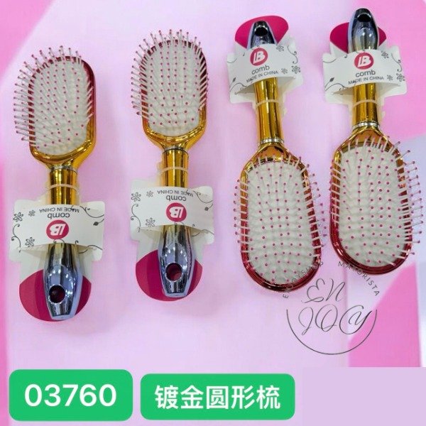 Producto - PEINE MASAJEADOR COLOR METALIZADO 03760
