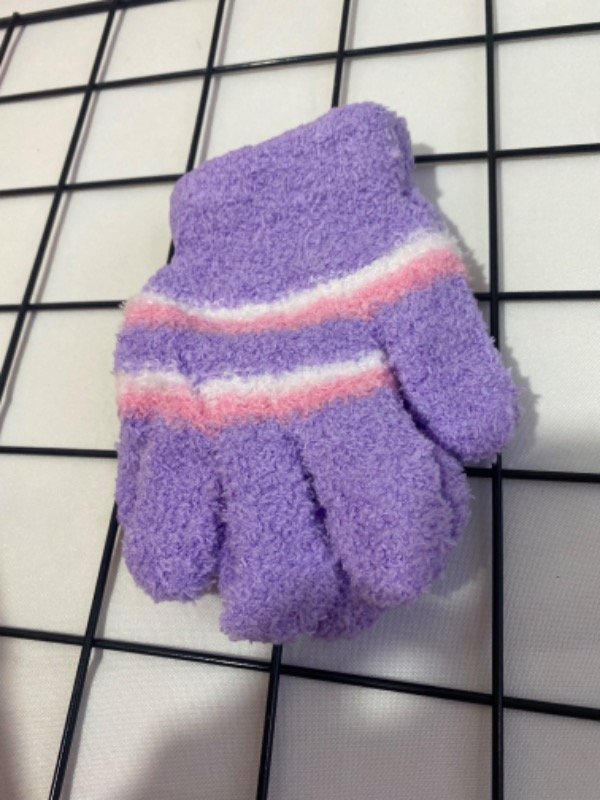 Producto - Guantes infantiles lila