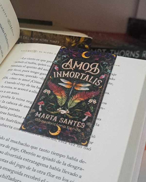 Producto - Marcapágina magnético holográfico - Amor Inmortalis