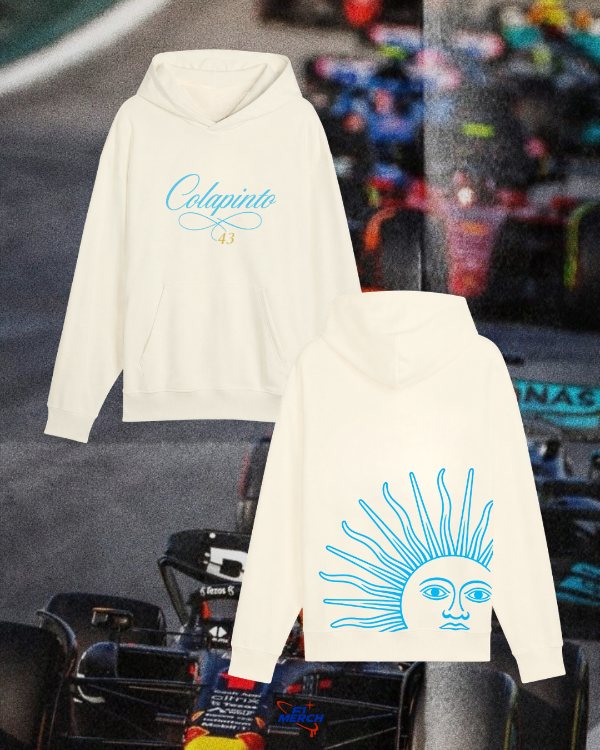 Producto - Hoodie cremita Colapinto Argentina