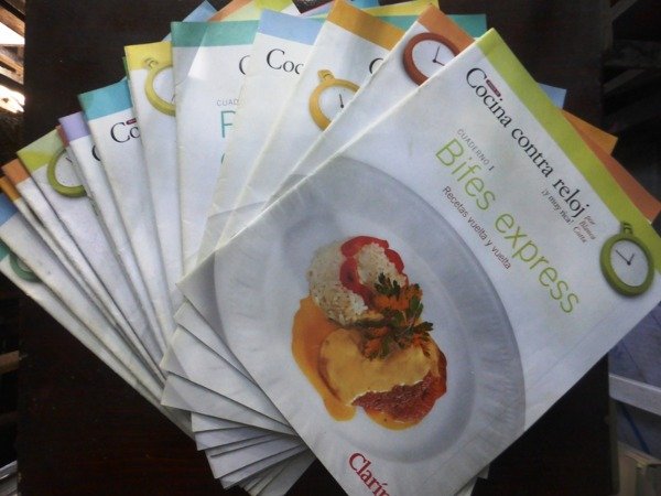 Producto - COCINA CONTRA RELOJ - 15 FASCICULOS - BLANCA COTTA - CLARIN - COMPLETA