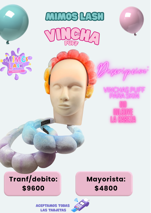 Producto - Vincha puff