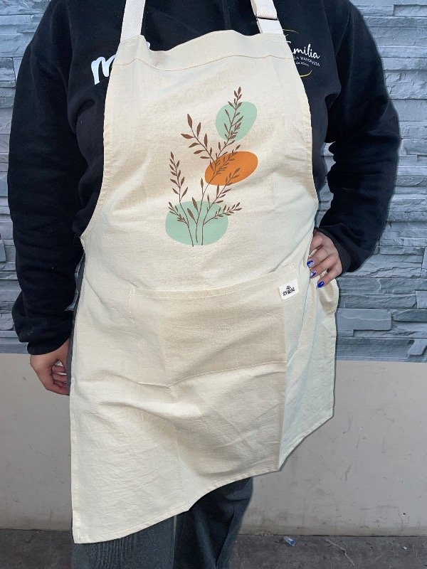 Producto - Delantal tusor estampado - 4