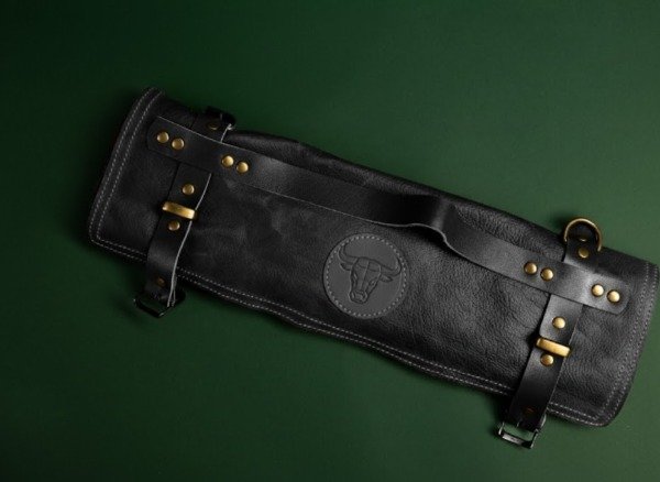Producto - Roll de cuero porta cuchillos de 8