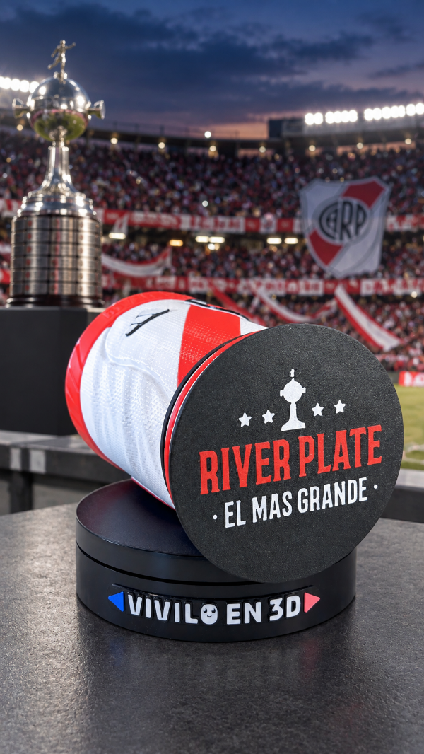 Producto - VASO CHOPP 500ML RIVER PLATE CAMPEON DE AMERICA - 2