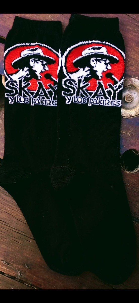 Producto - Medias 1/2 Caña Musica Rock Nacional Skay y Los Fakires