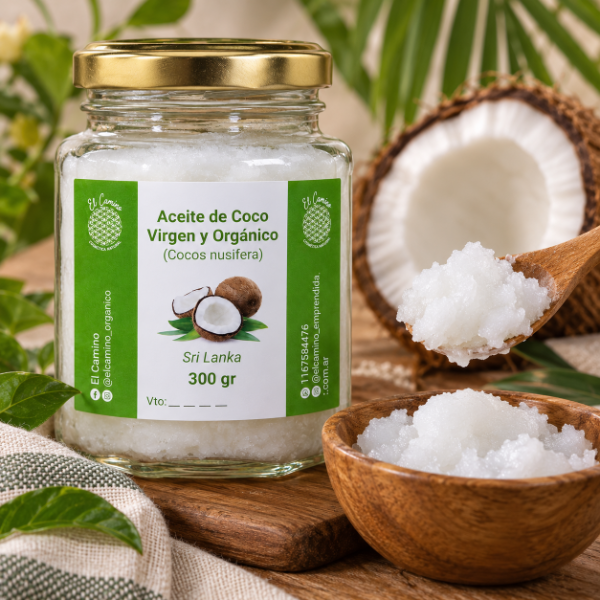 Producto - Aceite de coco virgen y orgánico - 3