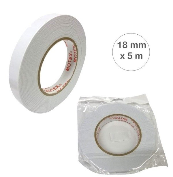 Producto - CINTA/ADH. MOTEX/IBI MONTAJE 18x5m.