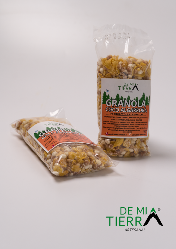 Producto - GRANOLA COCO ALGARROBA 125G PACK 10 U