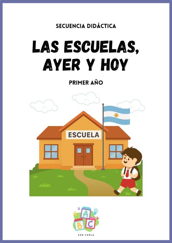 Producto - Secuencia Las escuelas, ayer y hoy - 1er año