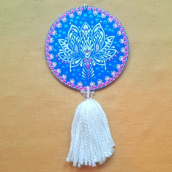 Producto - Mandala Flor Loto Azul