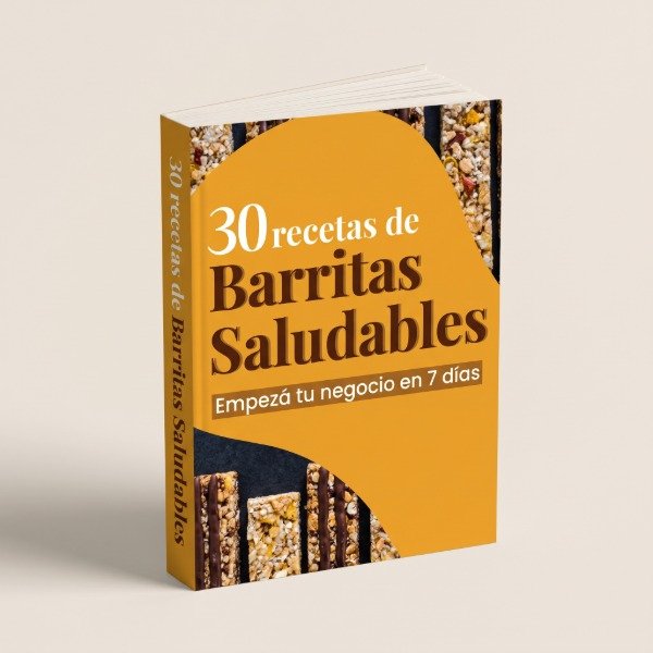 Producto - 30 Barritas Saludables Recetario Libro pdf Imprimible Digital - 0