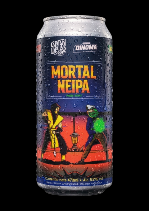 Producto - Mortal Neipa - NEIPA (Dinoma / Capitán Lúpulo)
