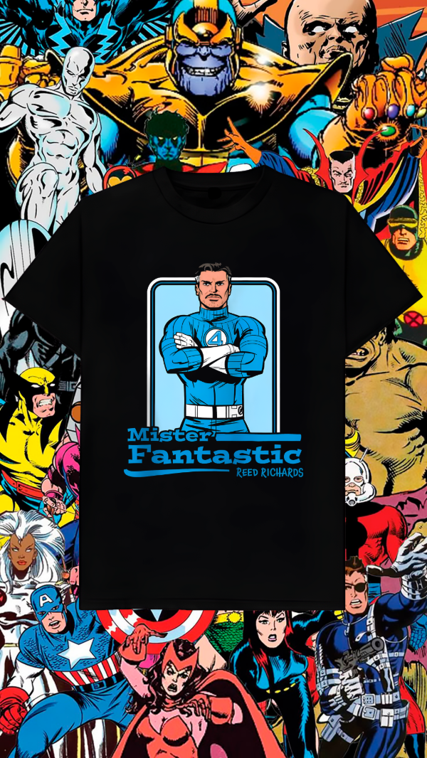 Producto - Remera 4 fantasticos Reed Richards